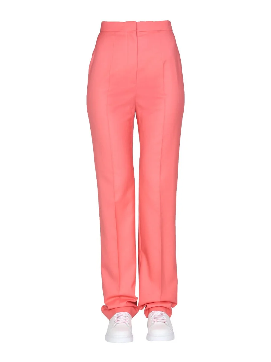 Alexander Mcqueen Women Straight Leg Trousers - 1