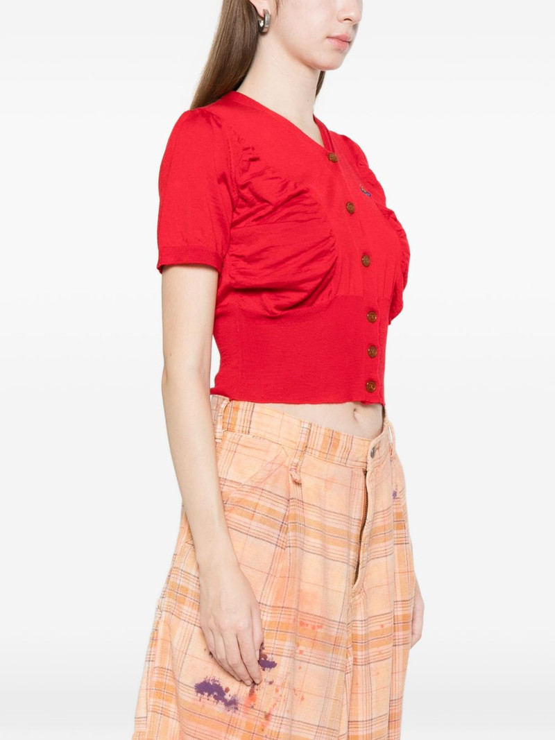 Pamela ruched cardigan 3