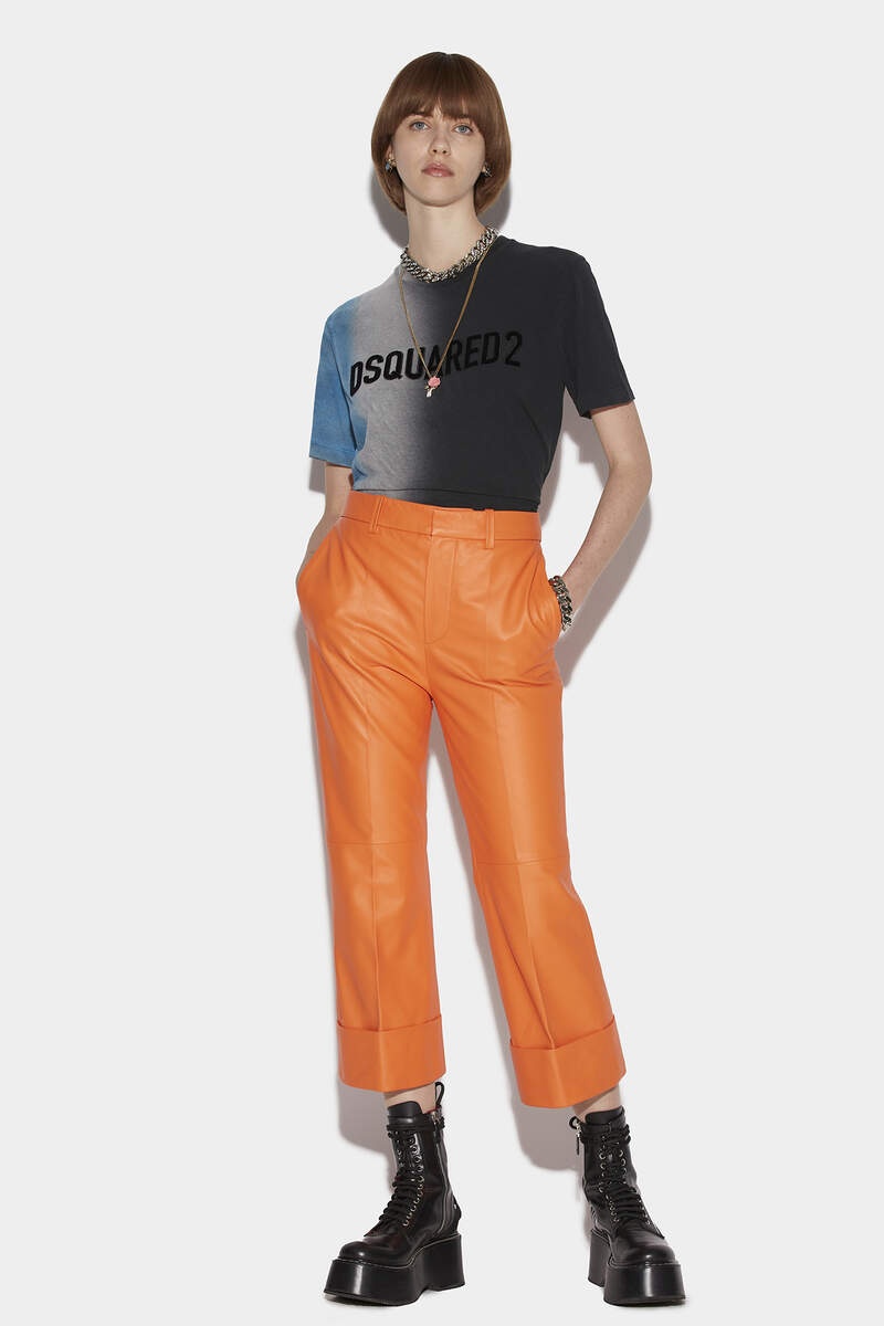 ONE PLEAT BELL BOTTOM TROUSERS - 3