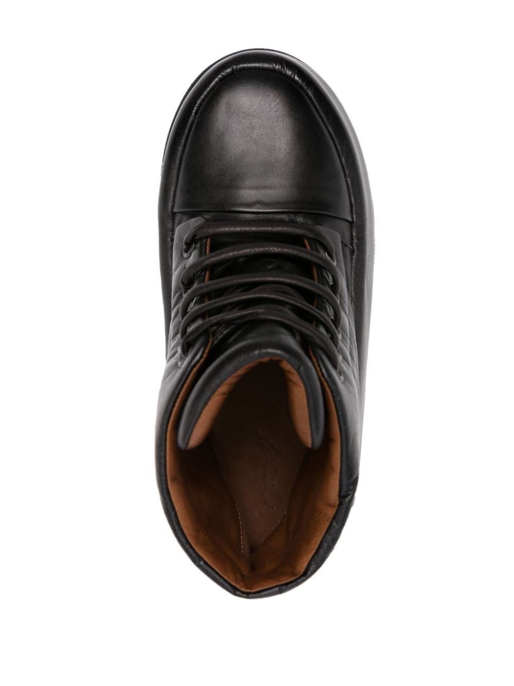 Bombo 65mm leather lace-up shoes - 4