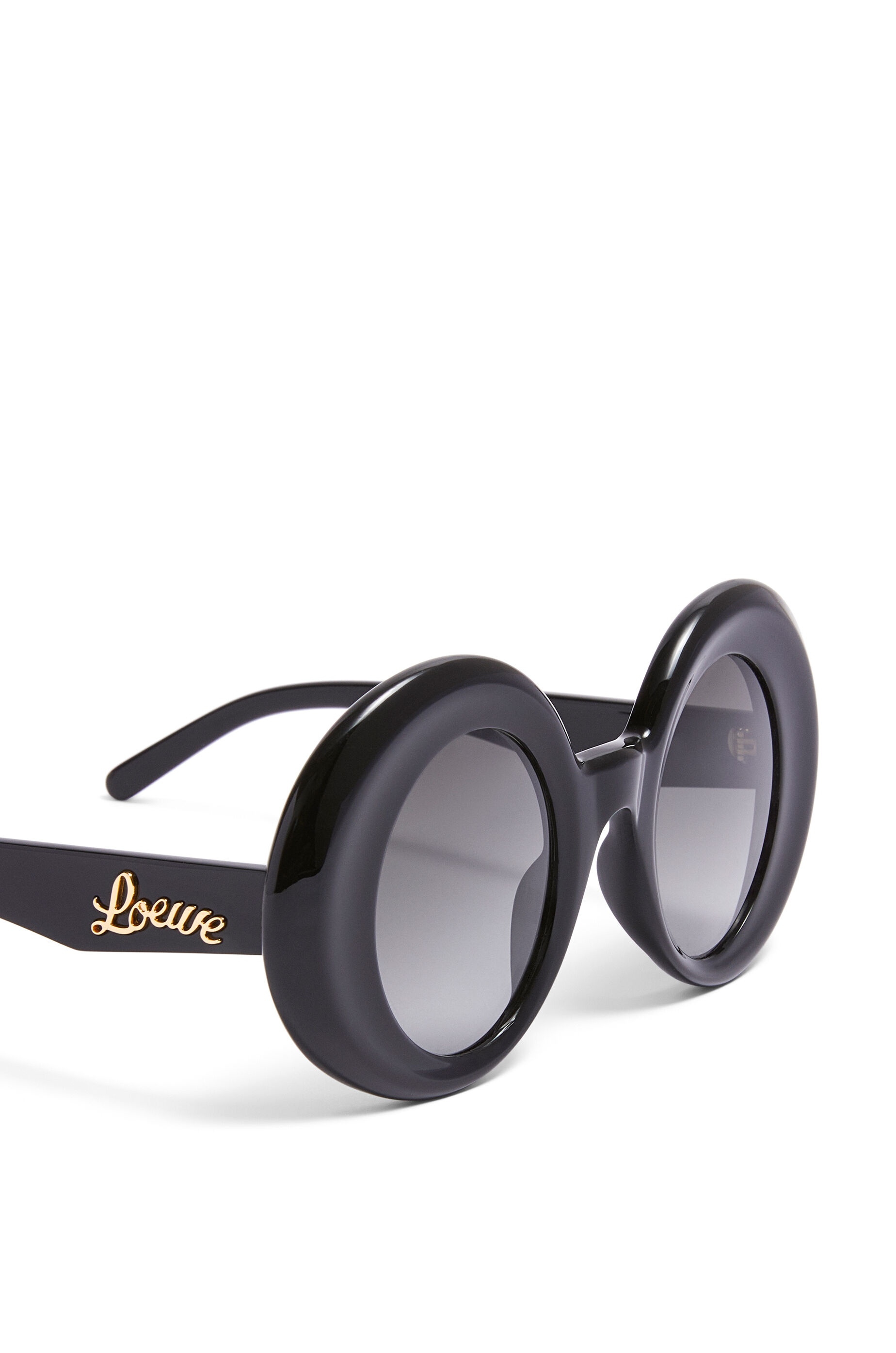 Oversized round sunglasses in acetate - 5