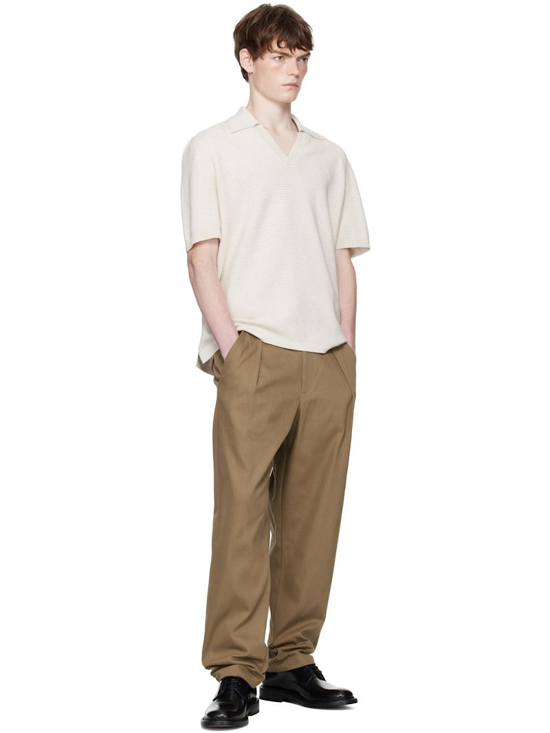 A.P.C. Beige Renato Trousers outlook