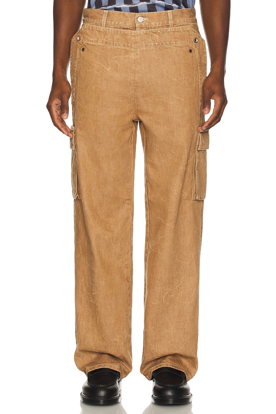 Peek-A-Boo Denim Trouser - 3