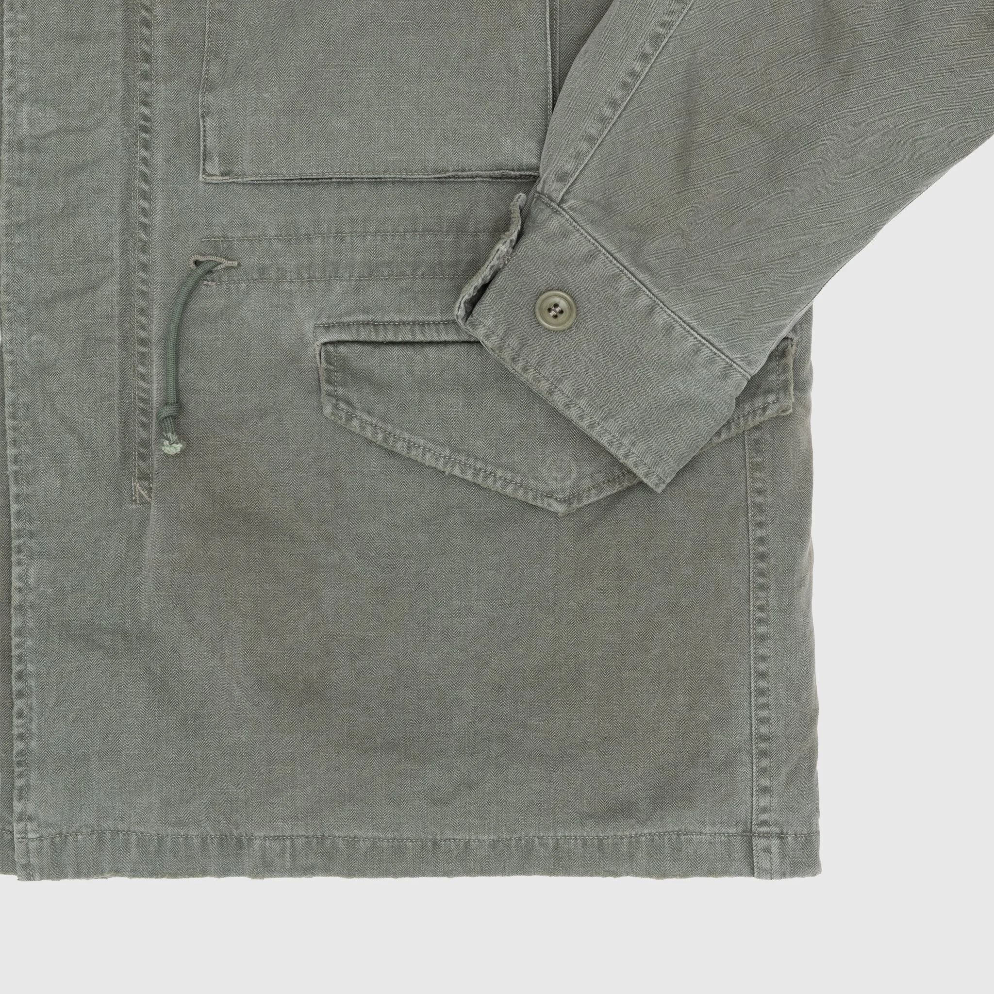 A.PRESSE VINTAGE US ARMY M-43 FIELD JACKET | REVERSIBLE