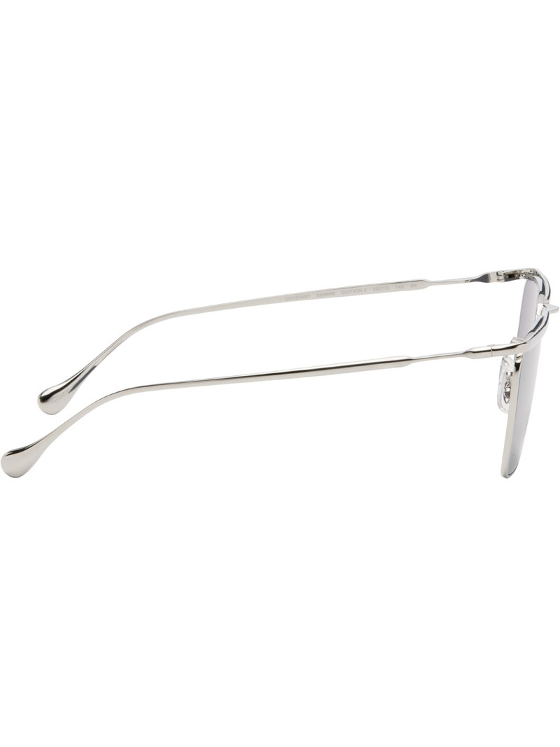 Jil Sander Silver Oliver Peoples 'Edition 2' Wireframe Sunglasses outlook