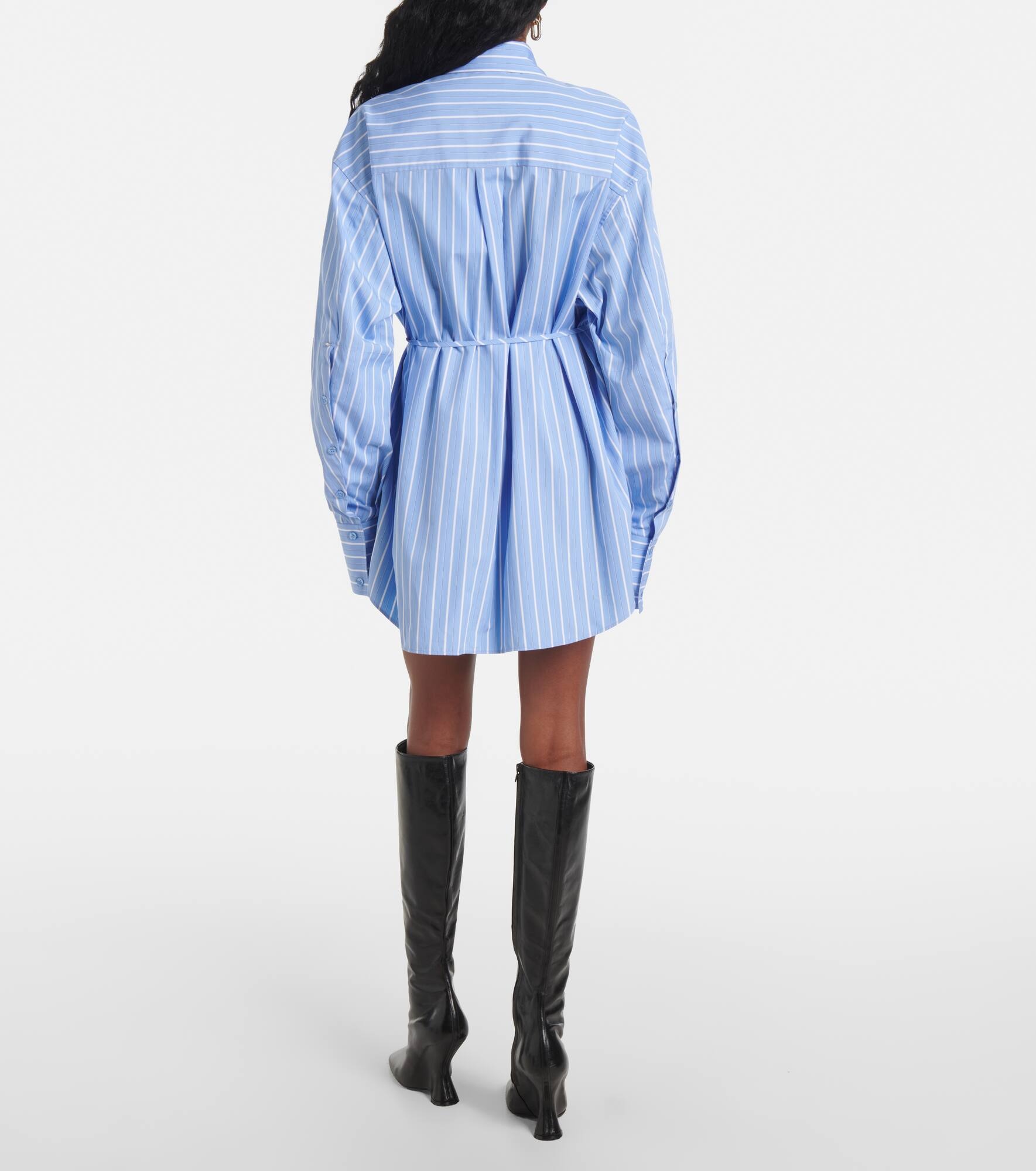 Firma striped cotton shirt dress - 3
