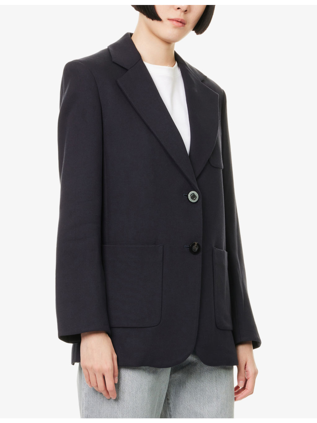 Bankes Dickey Notch-Lapels Woven Jacket - 3