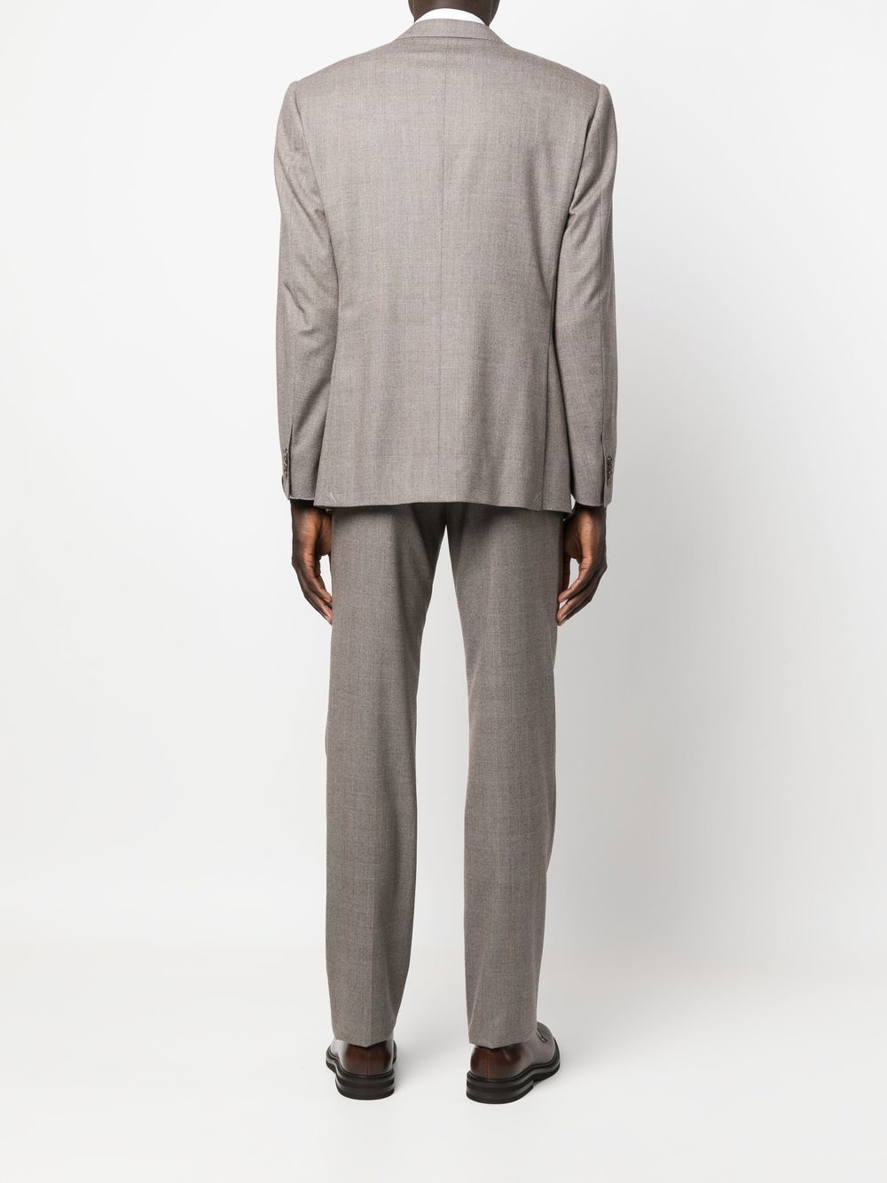 single-breasted tailored suit - 4