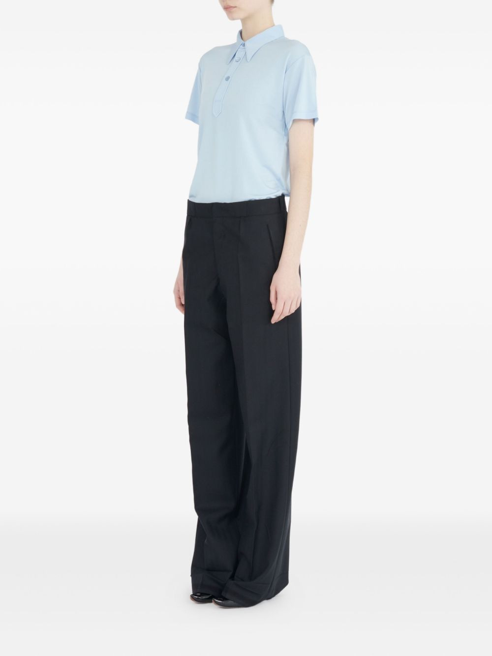 high-waisted trousers - 7