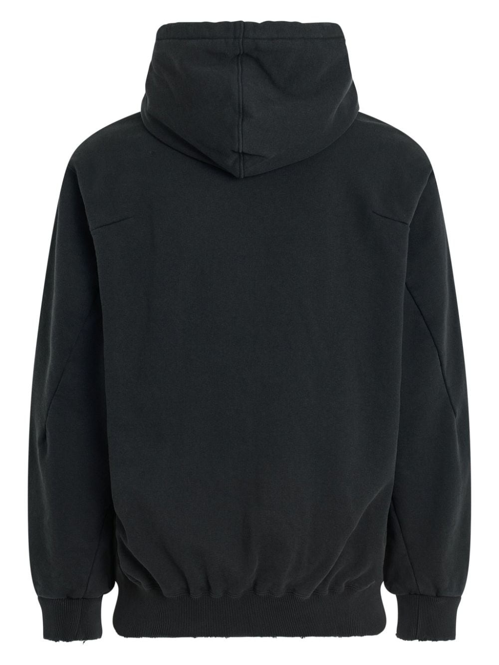 embroidered cotton hoodie - 2