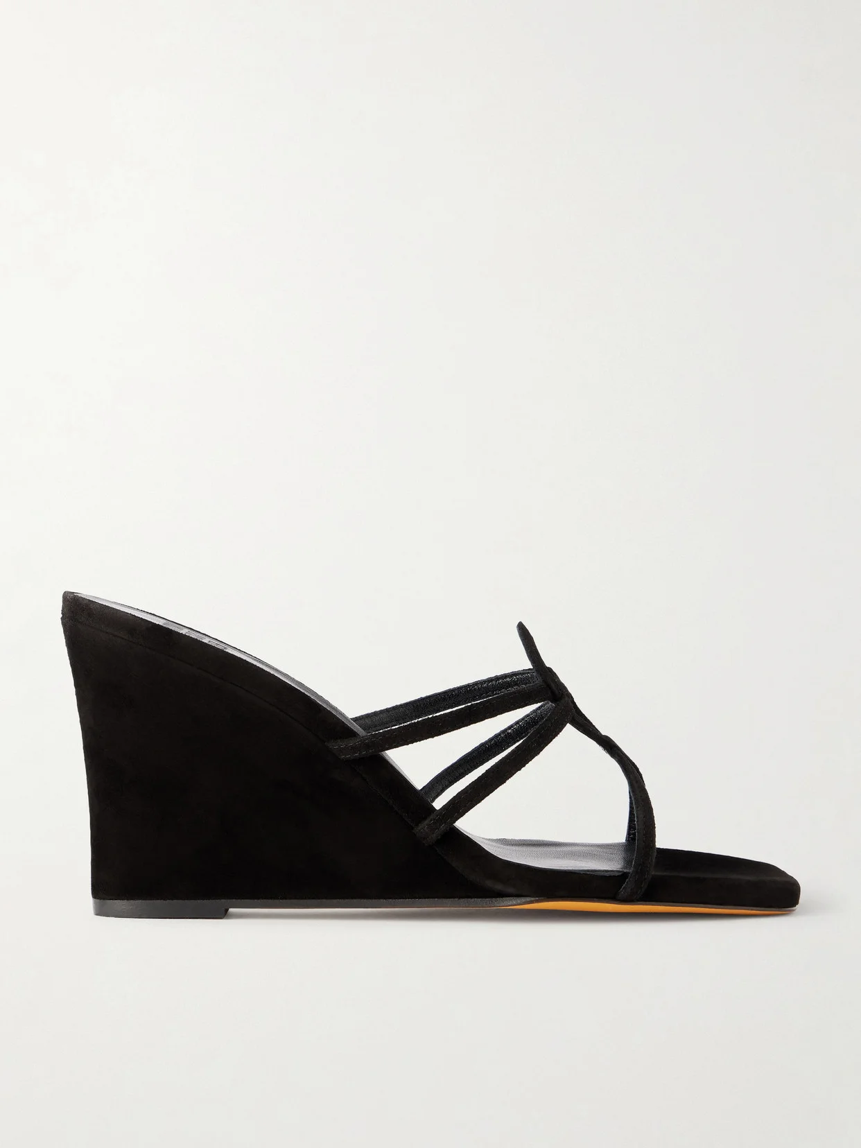 70 Opera Suede Wedge Sandals - 1