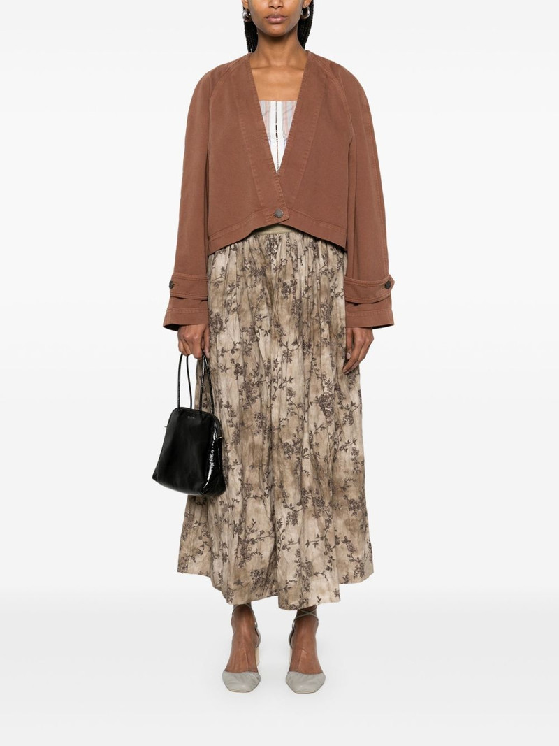 UMA WANG Gillian midi skirt outlook