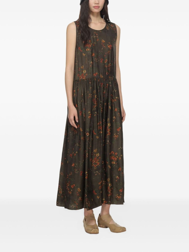 floral-print sleeveless maxi dress 3