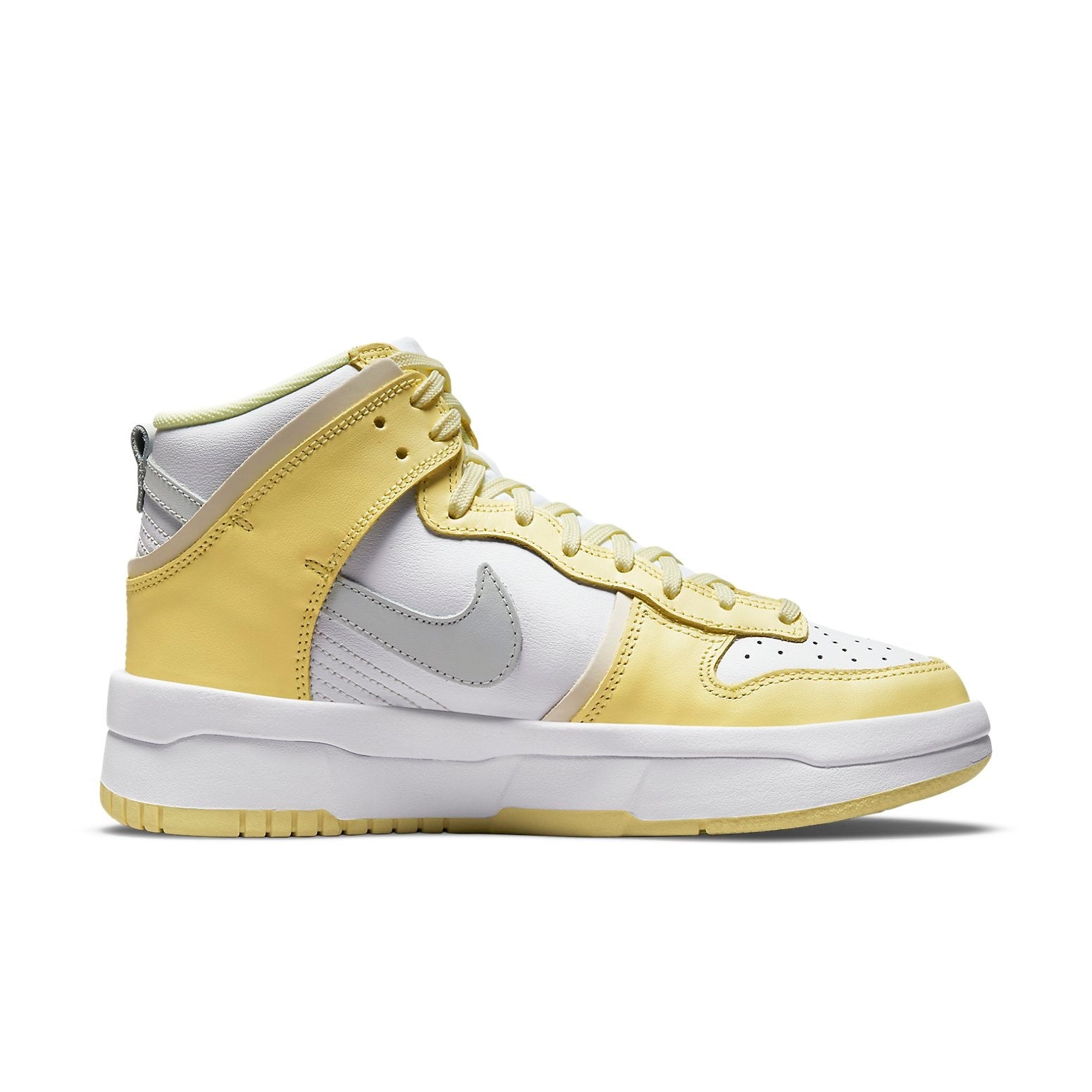 (WMNS) Nike Dunk High Up 'White Citron Tint' DH3718-105 - 2