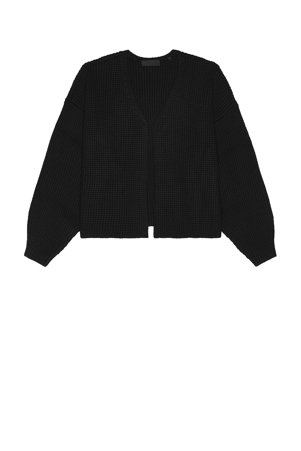 Heavy Waffle Cardigan - 1