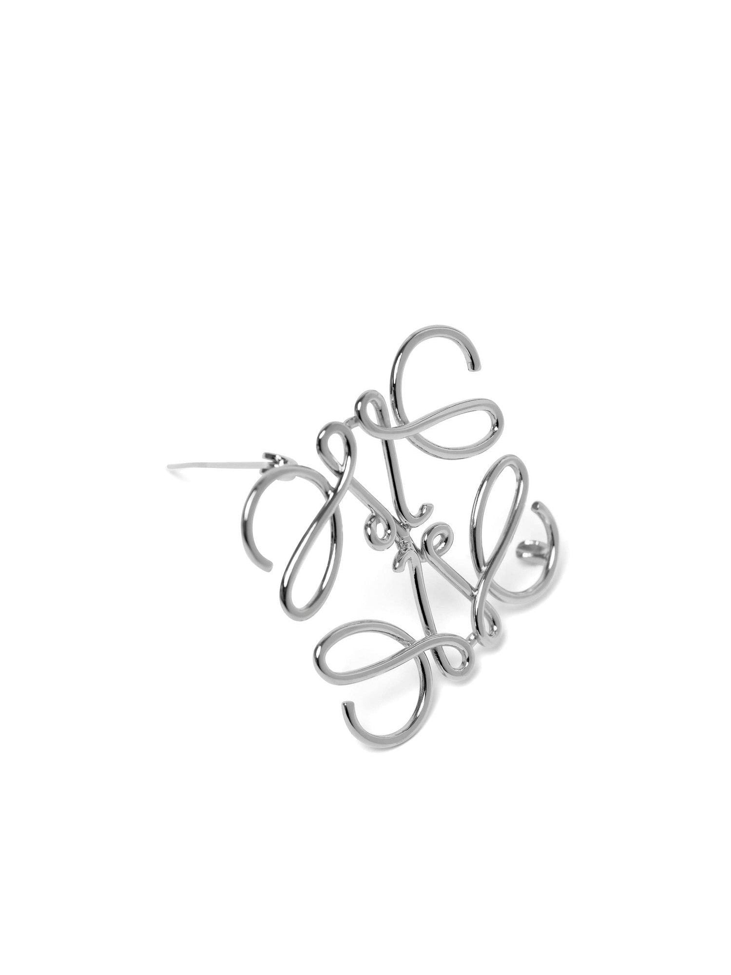 Anagram Brooch in Palladium - 2