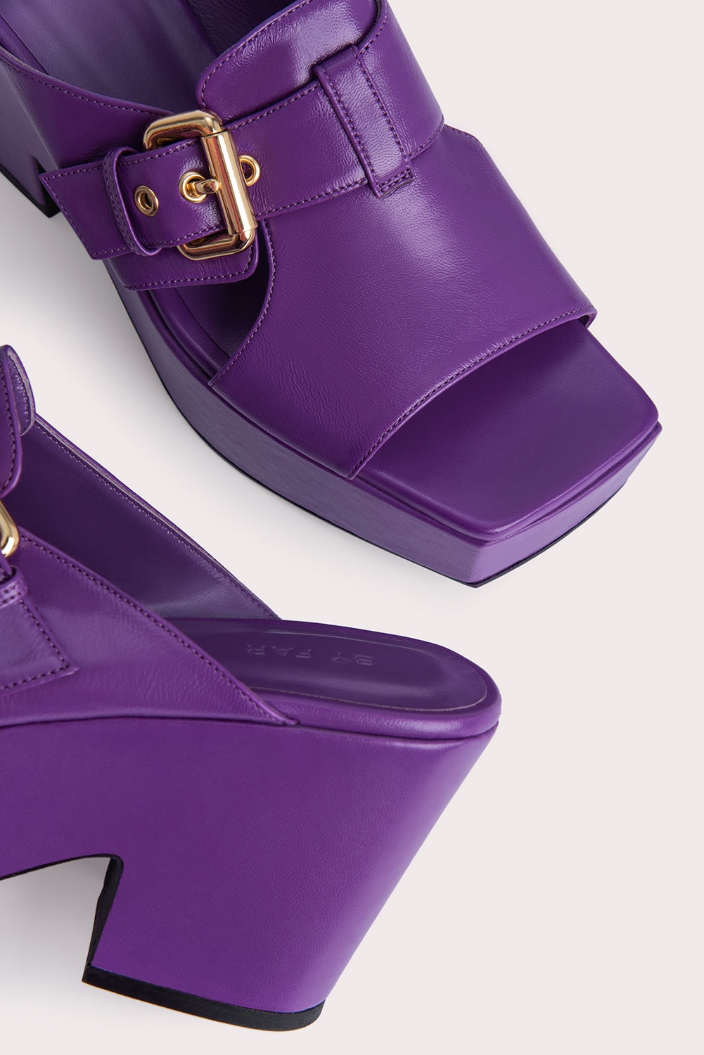 Lenka Purple Gloss Leather - 4