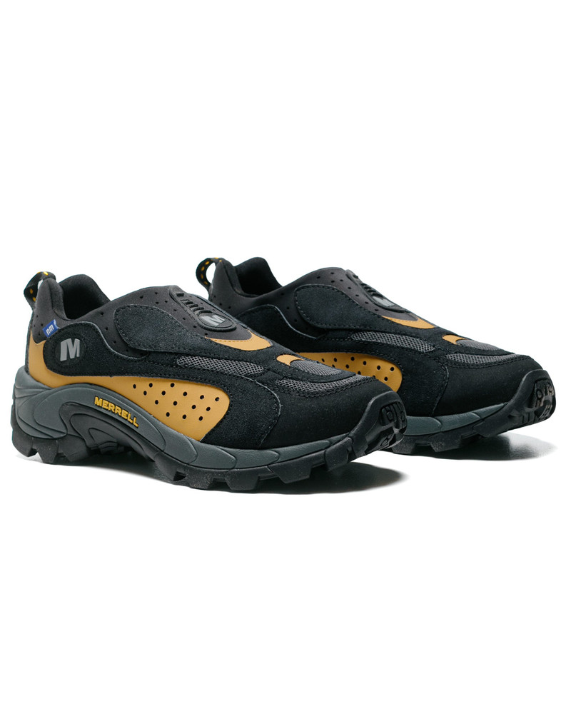 MERRELL 1TRL Merrell Moc Speed Streak Evo 1TRL x Nicole McLaughlin Black/Amber outlook