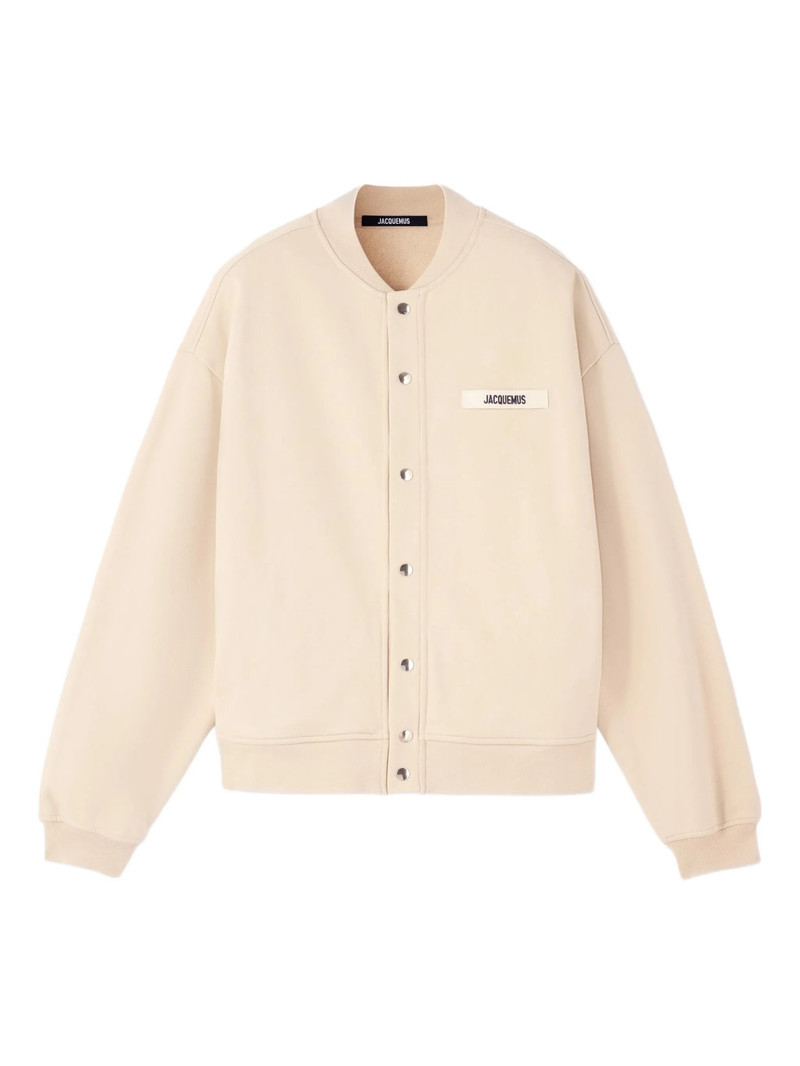 Jacquemus The Gros Grain Button-fastening Logo-plaque Cardigan 1