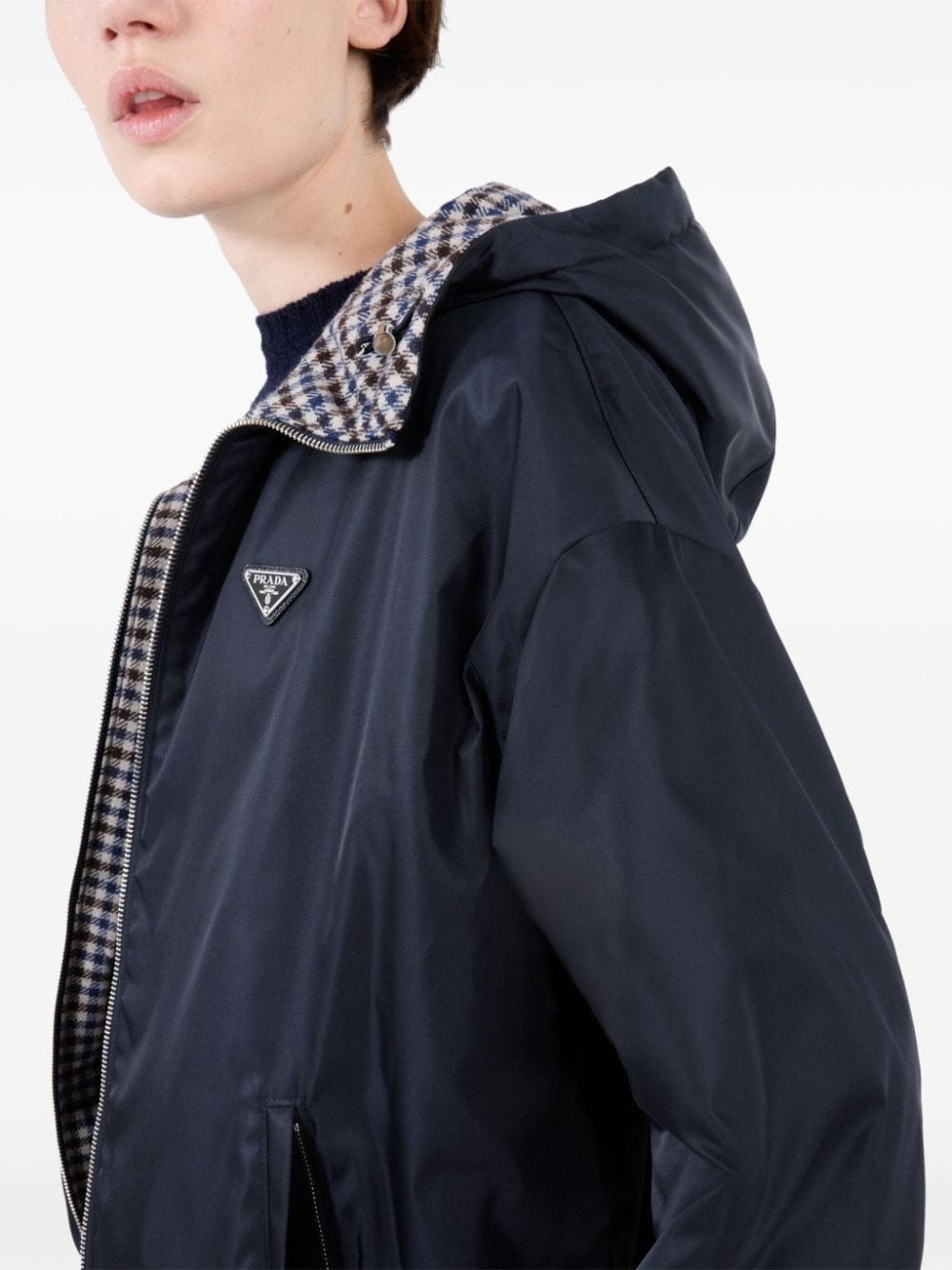 Re-Nylon blouson jacket - 4