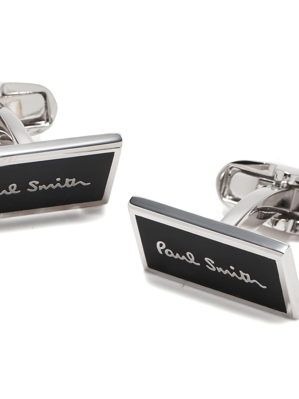 rectangle-frame logo cufflinks - 2