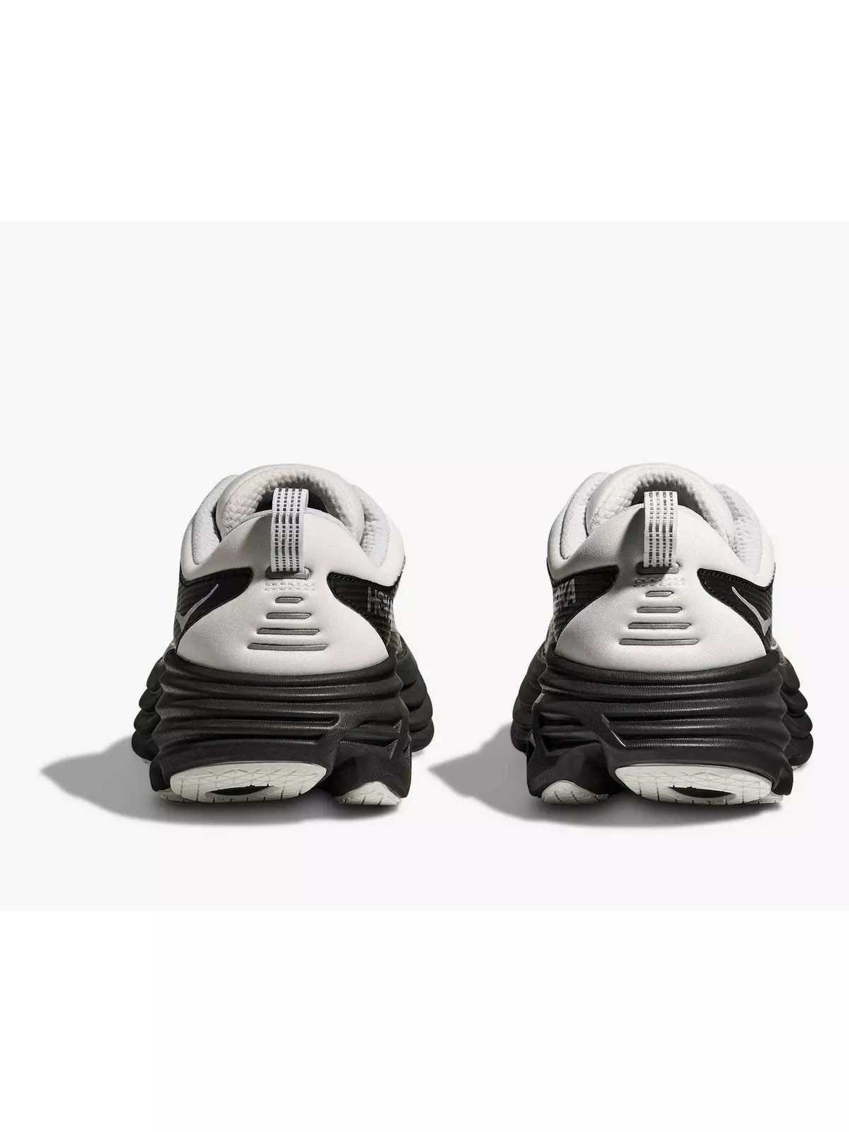 Bondi 8 Stealth/Tech Caged "Frost/Black" Unisex Running Shoe - 5