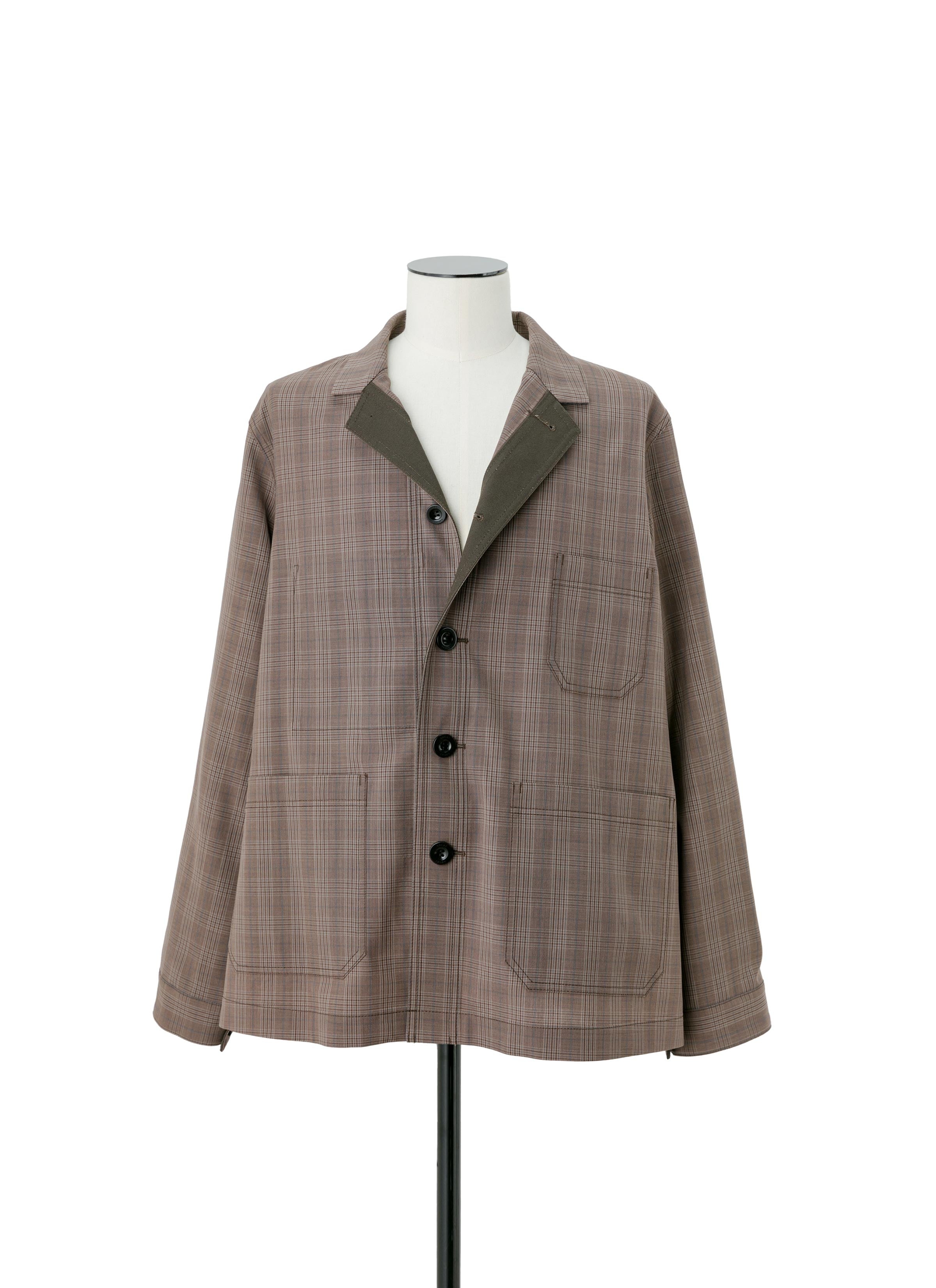 Wool Silk Suiting Jacket - 1