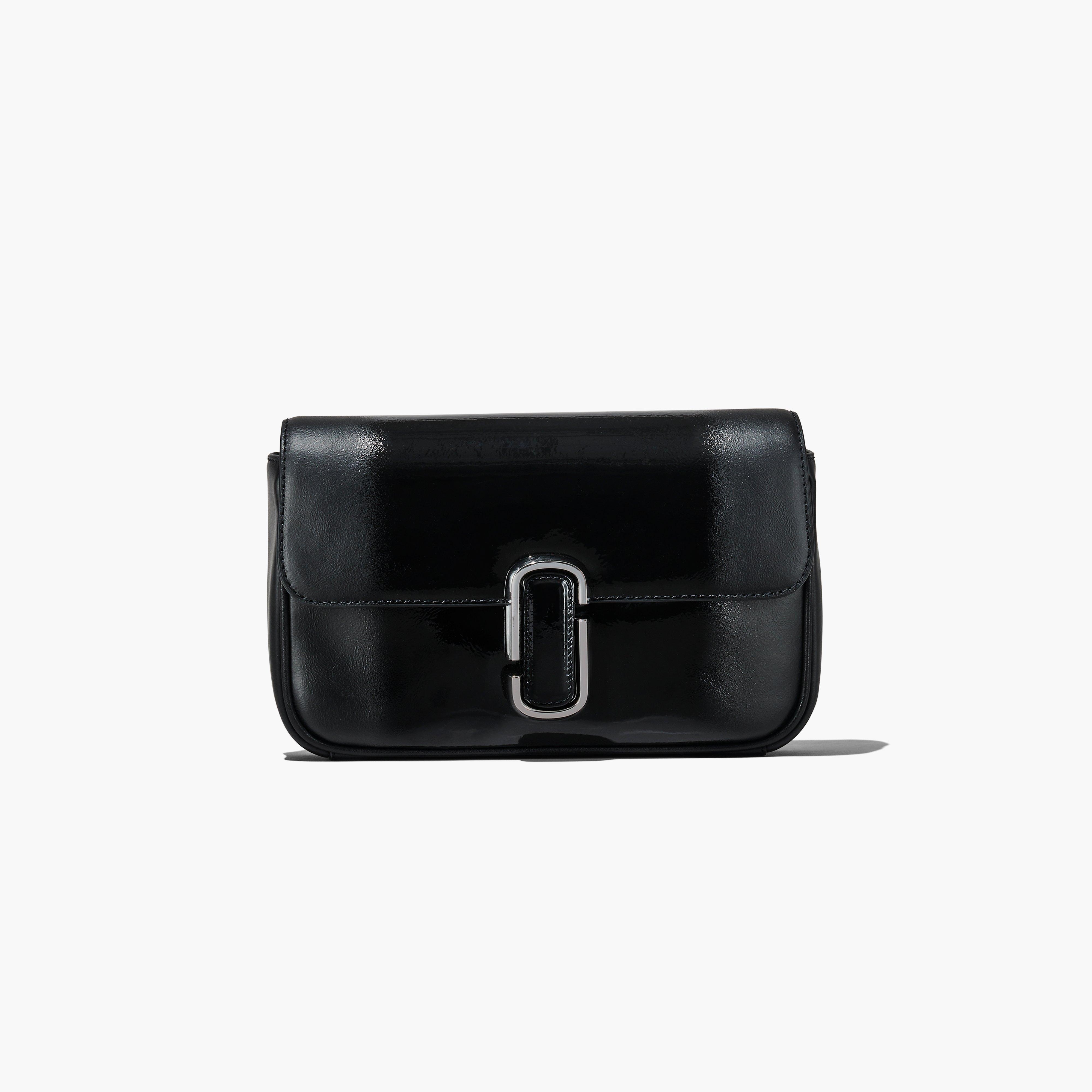 THE SHADOW PATENT LEATHER J MARC SHOULDER BAG - 7