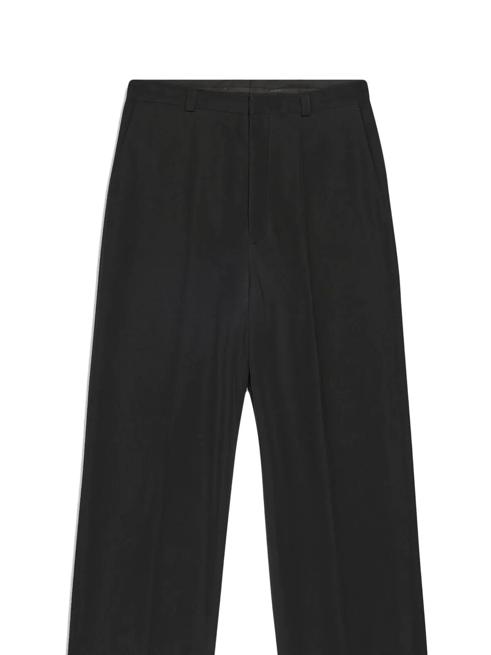 wide-leg cotton trousers - 5