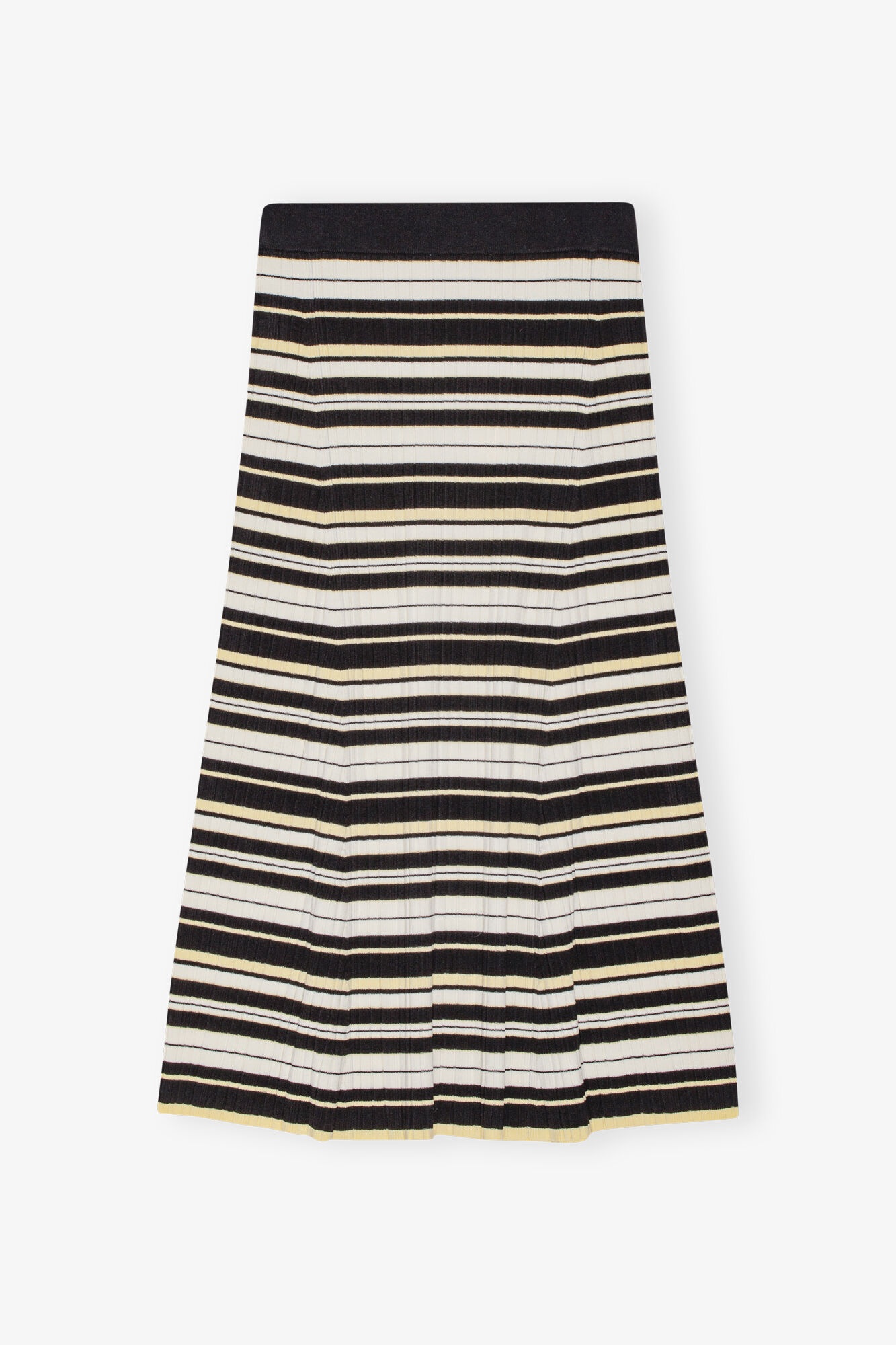 FUTURE STRIPED RIB LONG SKIRT - 6