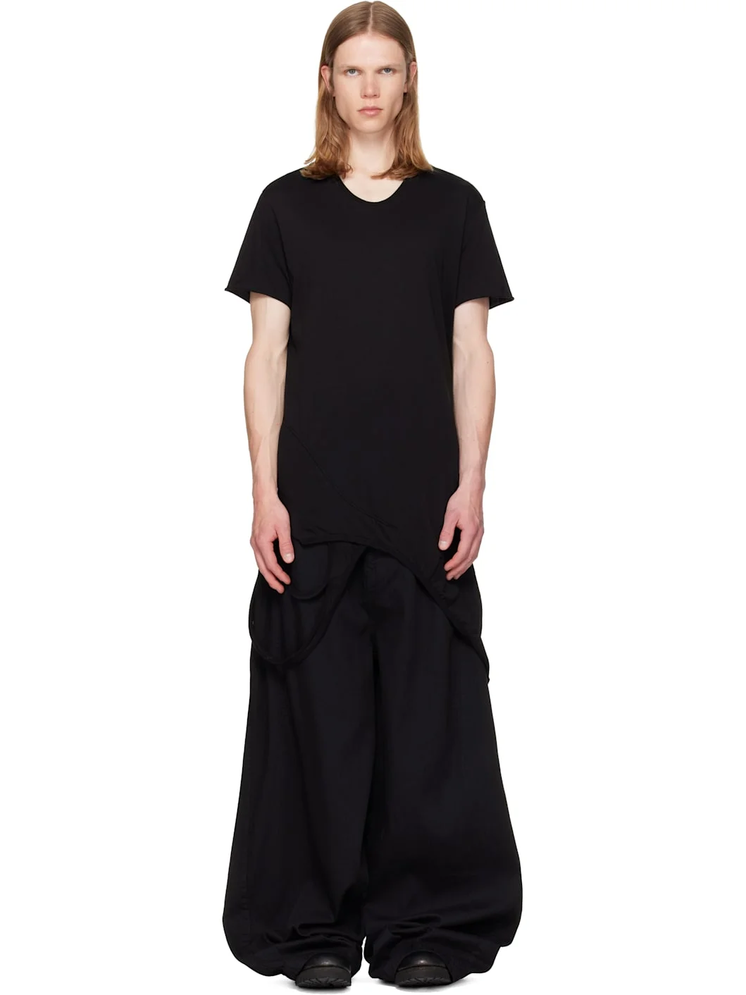 Black Loots Half Sleeve T-shirt - 1