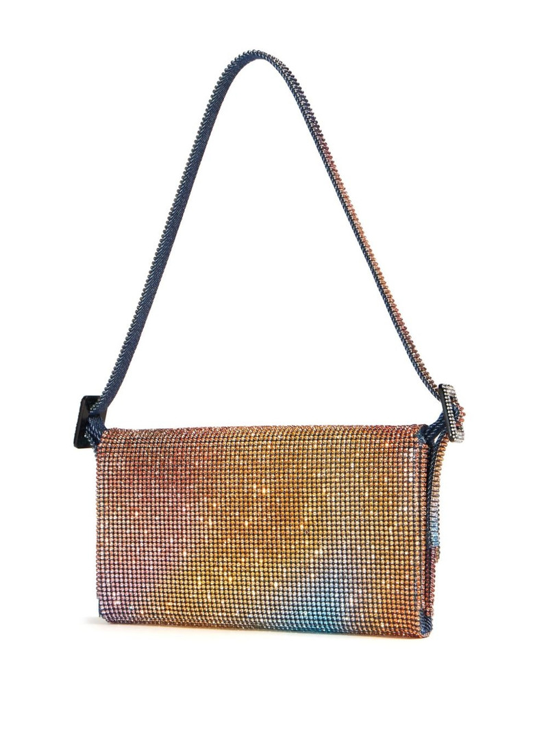 BENEDETTA BRUZZICHES Vitty La Mignon rhinestone-embellished shoulder bag outlook