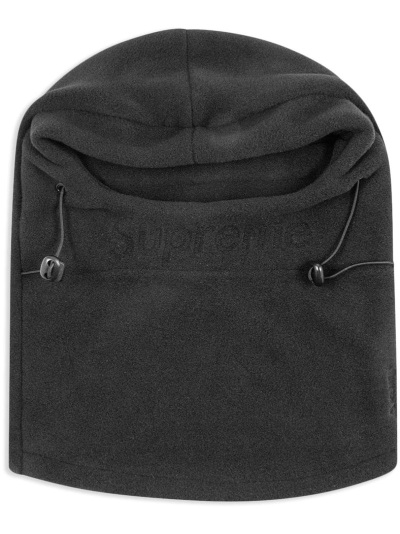 로고 debossed balaclava - 1
