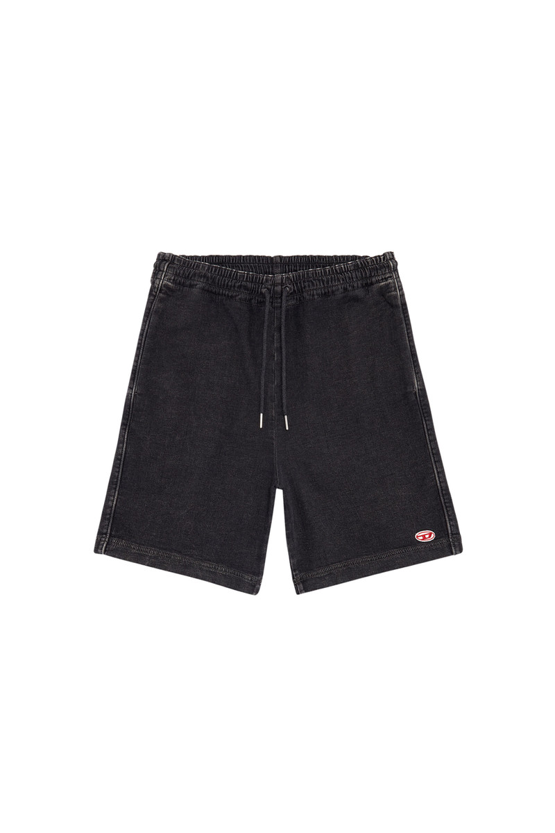 D-BOXY TRACK DENIM SHORTS - 1