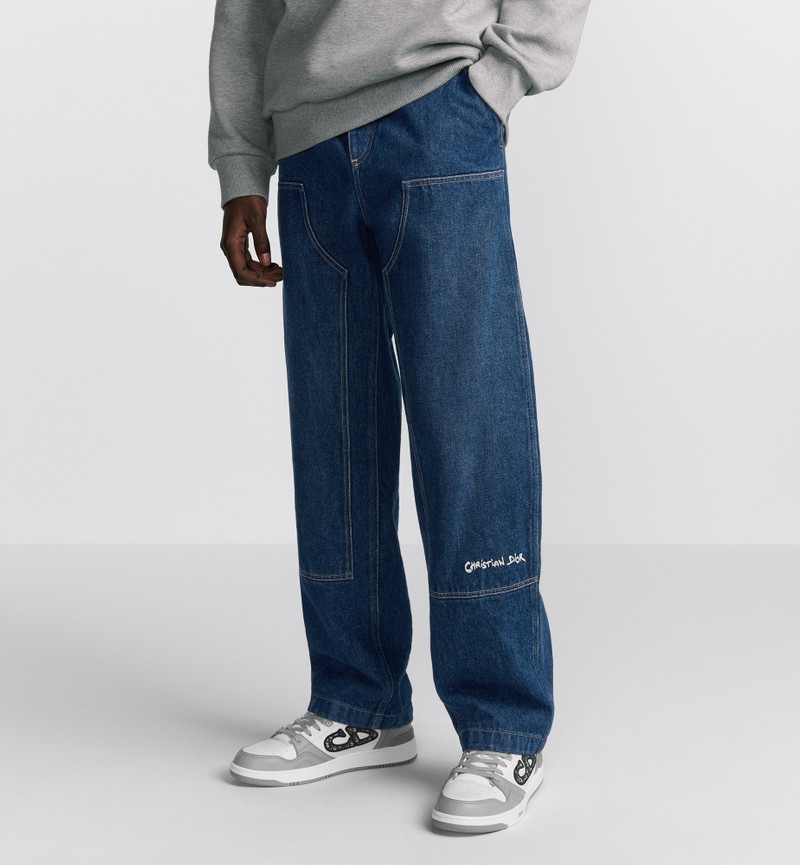 Dior Christian Dior Tag Carpenter Jeans outlook