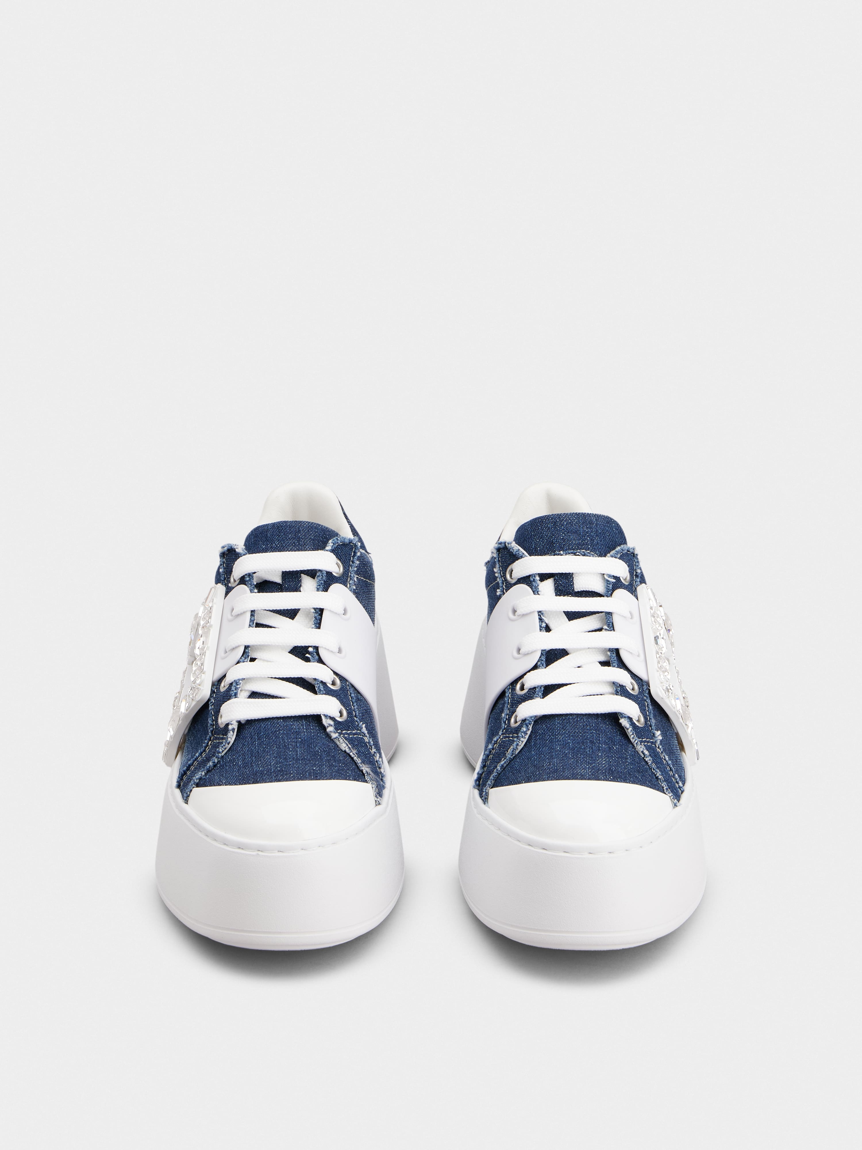 Viv' Skate Sneakers in denim - 7