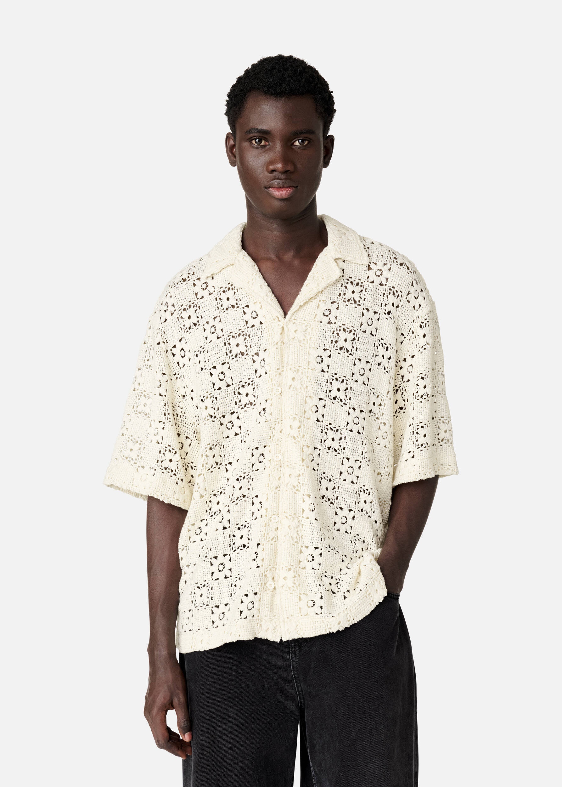 Eren Crochet Shirt - 2