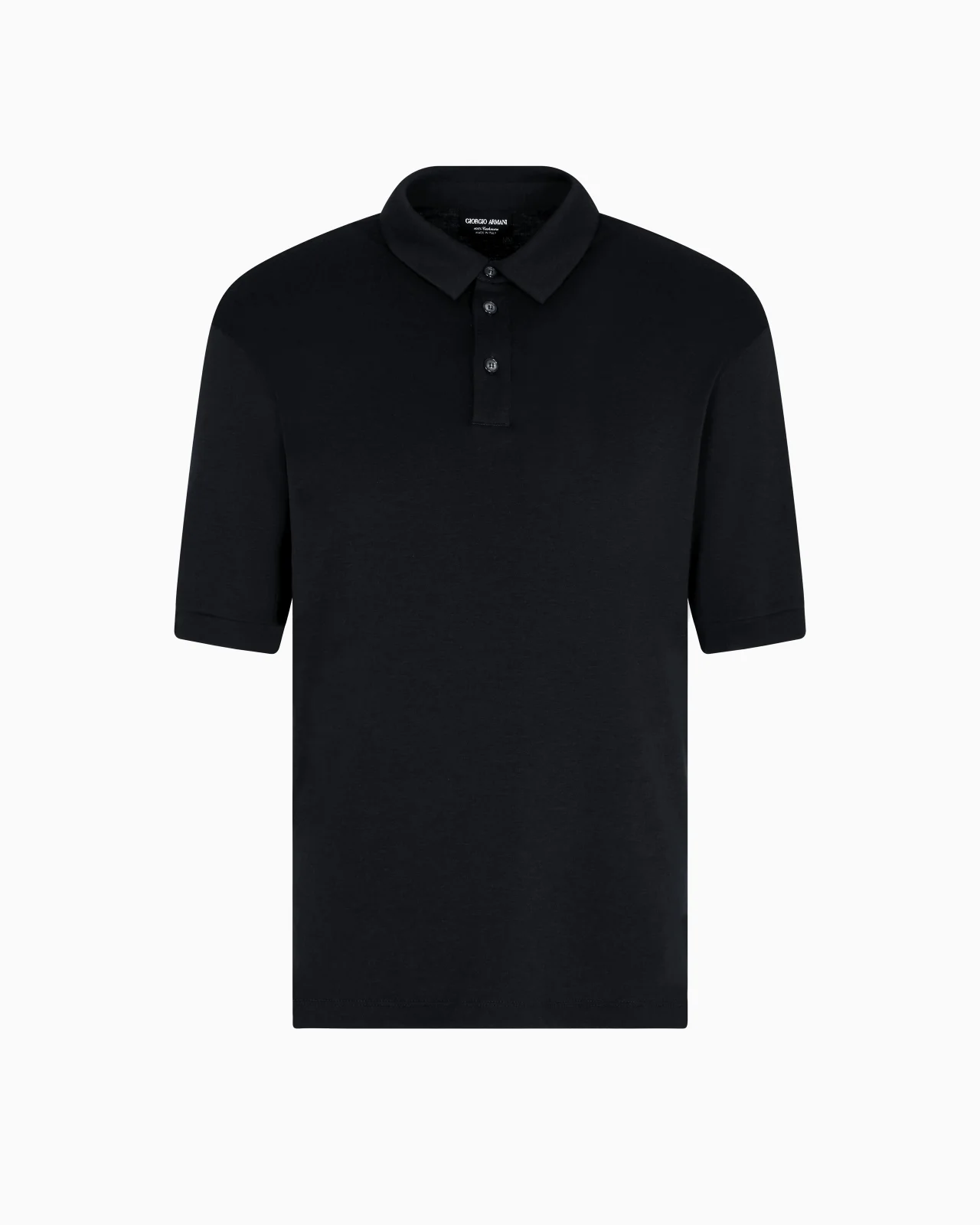 PURE CASHMERE 블록 POLO SHIRT - 1