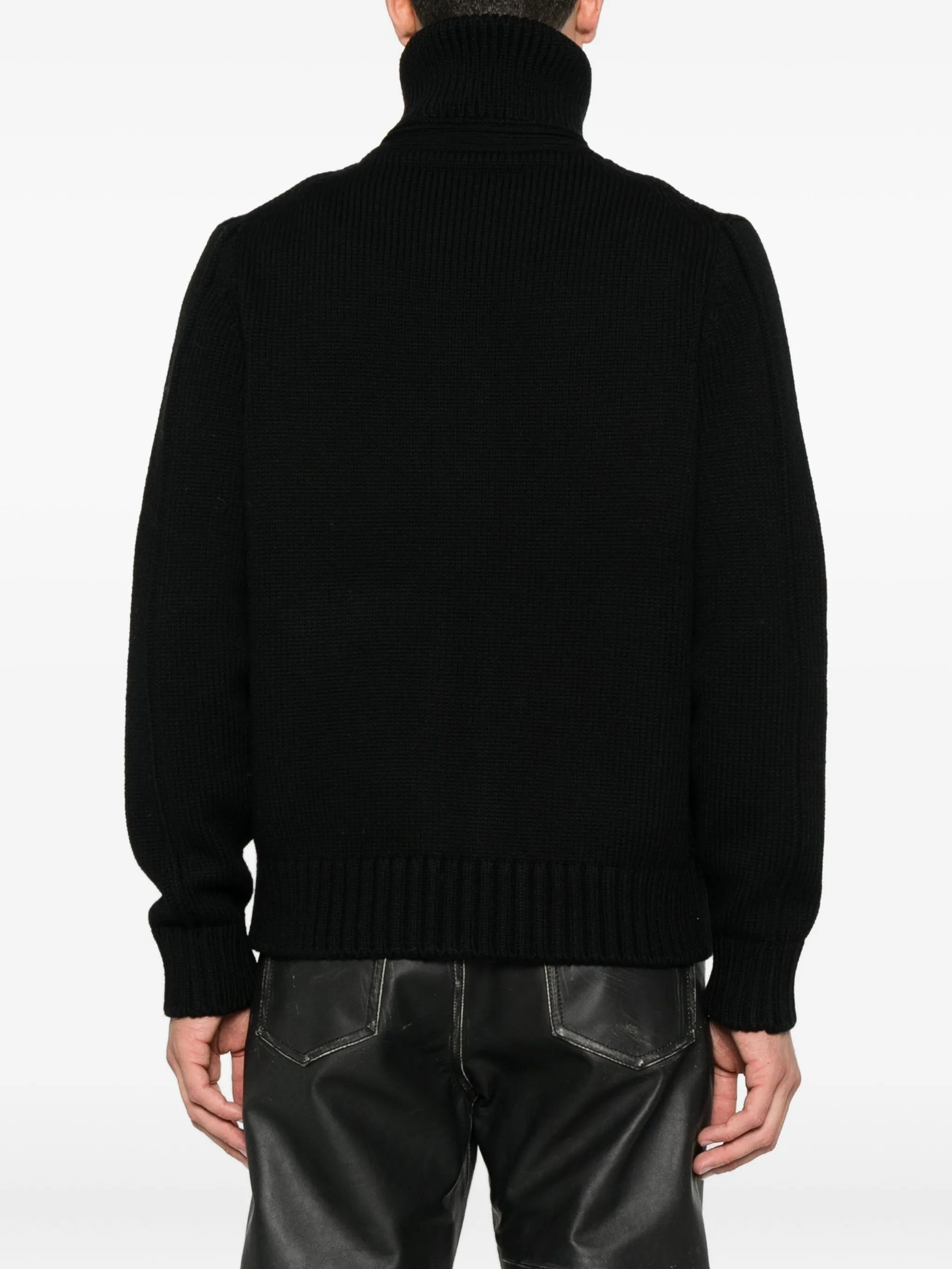 Tom Ford Zip-front Ribbed Wool Jacket - 4