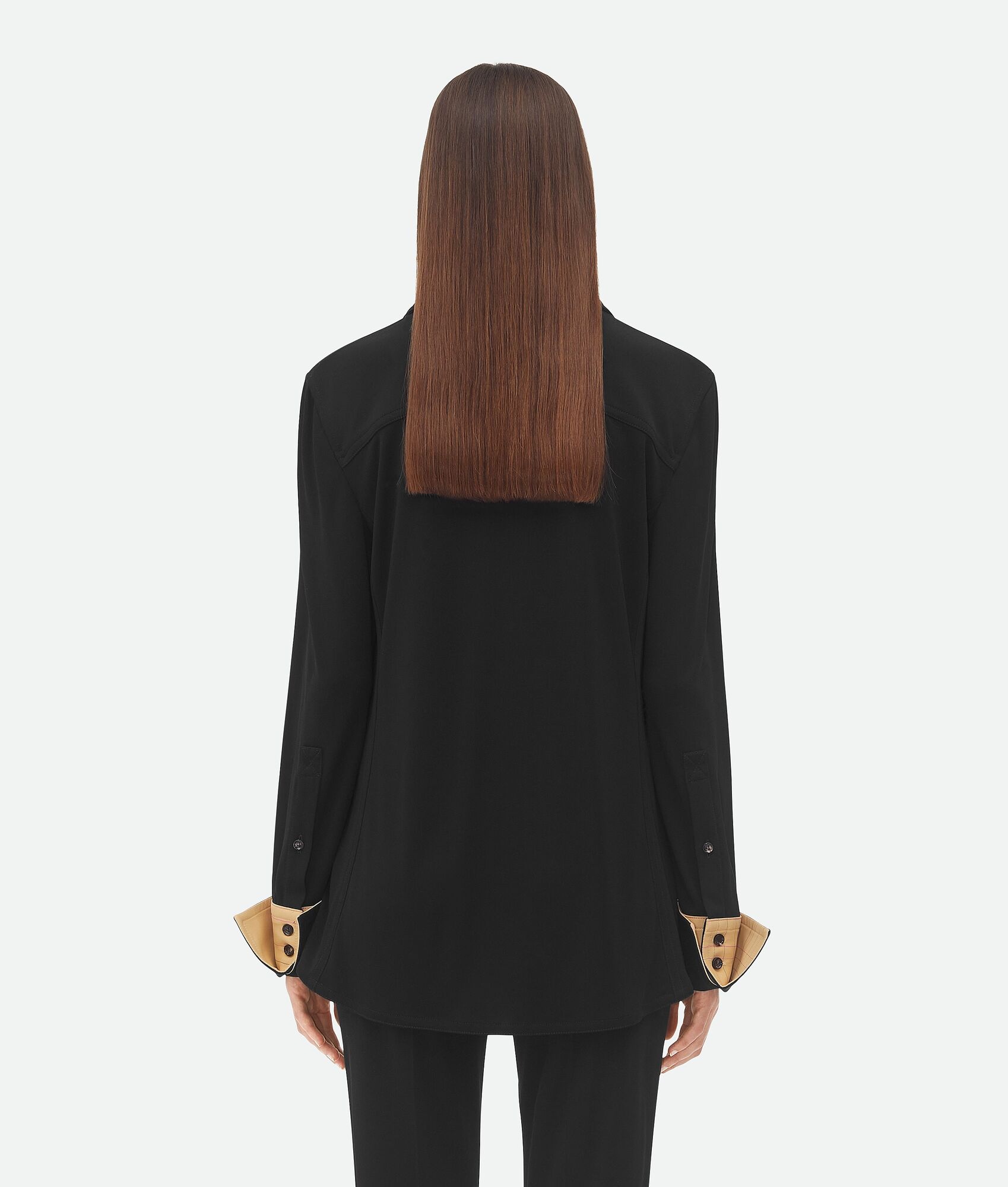 Matt Fluid Viscose Jersey Shirt - 3
