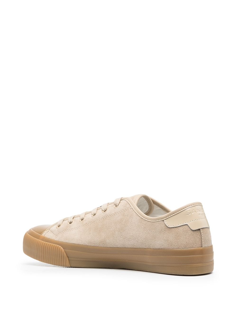 suede low-top sneakers - 3