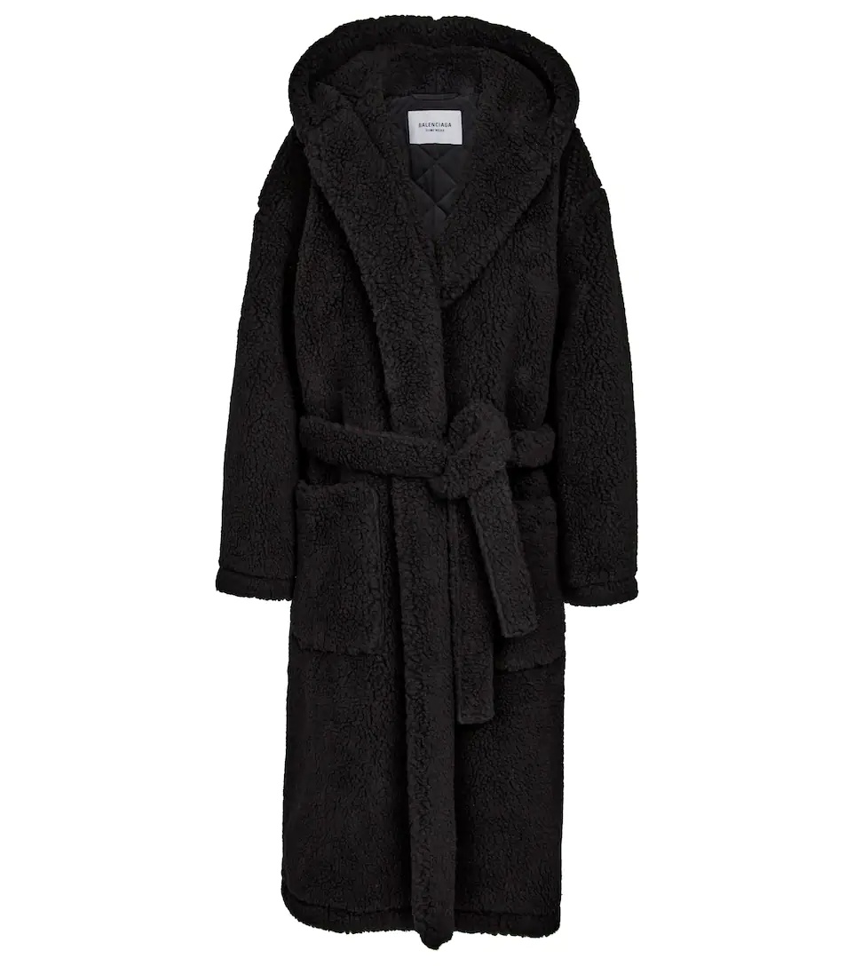 Cotton terry robe - 1