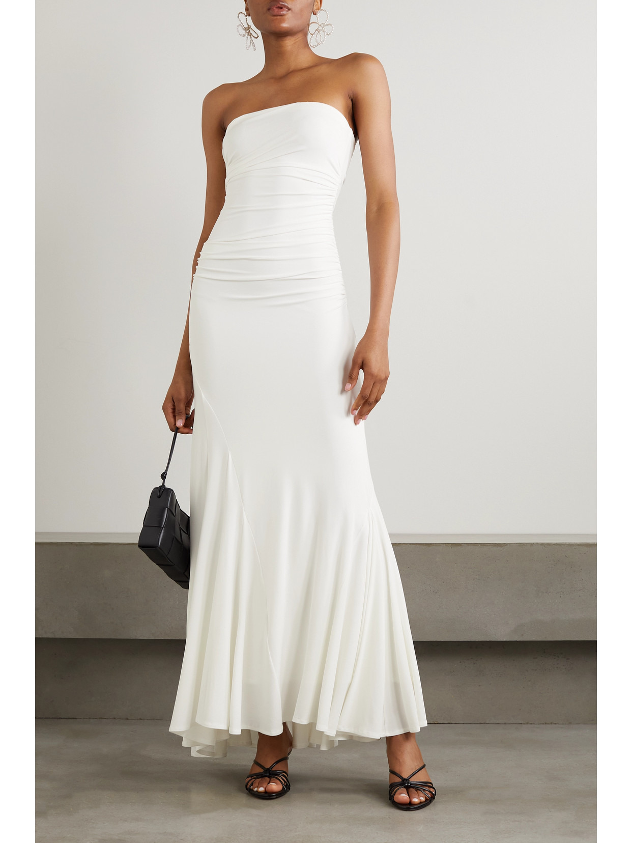 Rayssa Strapless Stretch-jersey Maxi Dress - 2