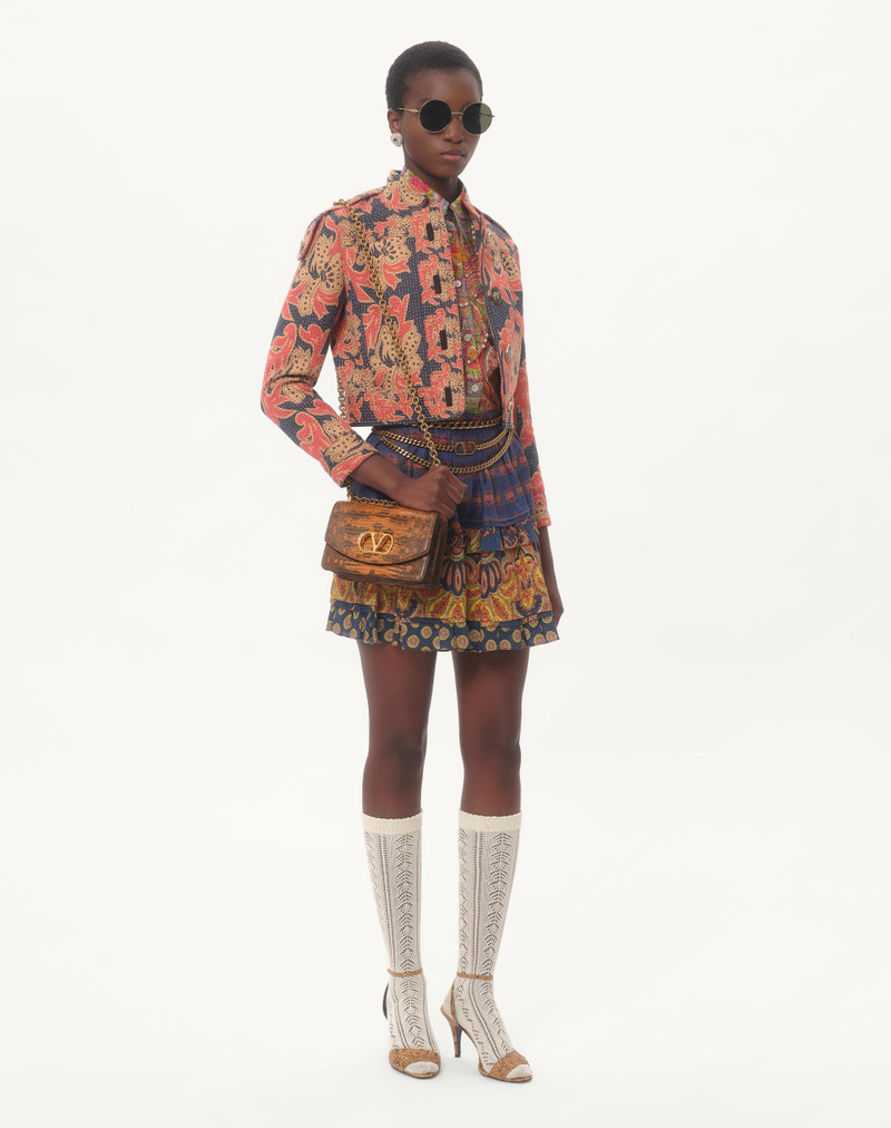 Valentino SHIRT IN MUSSOLA CACHEMIRE VOYAGE IMAGINAIRE outlook
