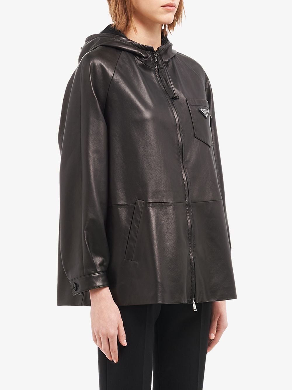 oversized hooded jacket - 3