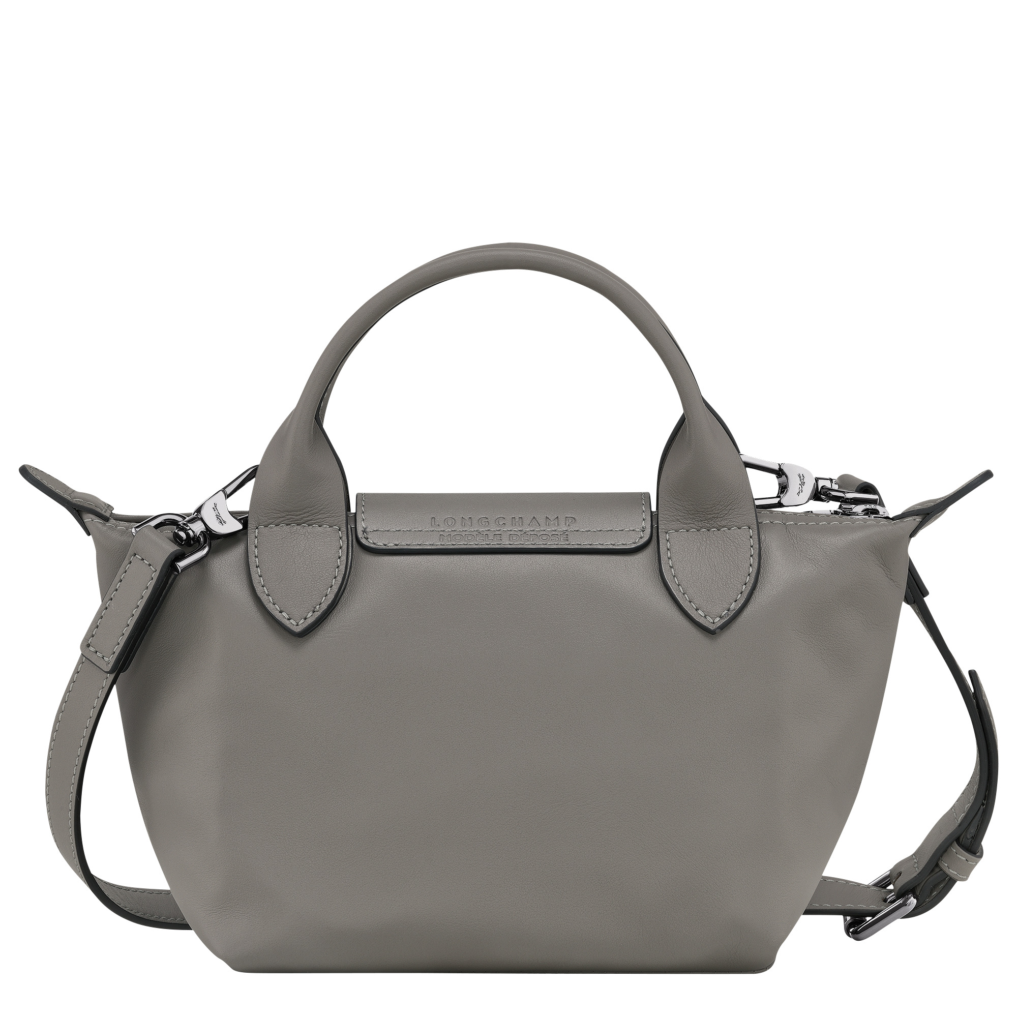 Le Pliage Xtra XS Handbag Turtledove - Leather - 4