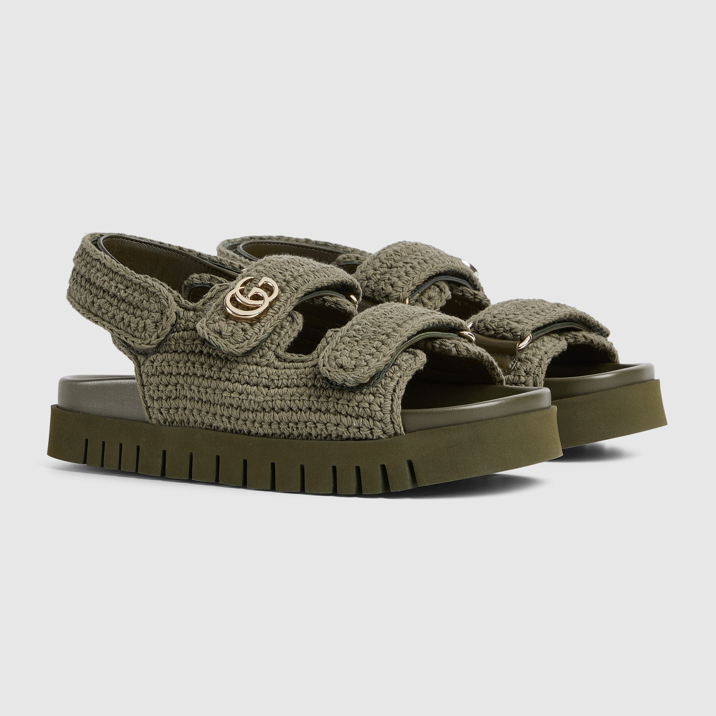 Women's sandal with Double G - 2
