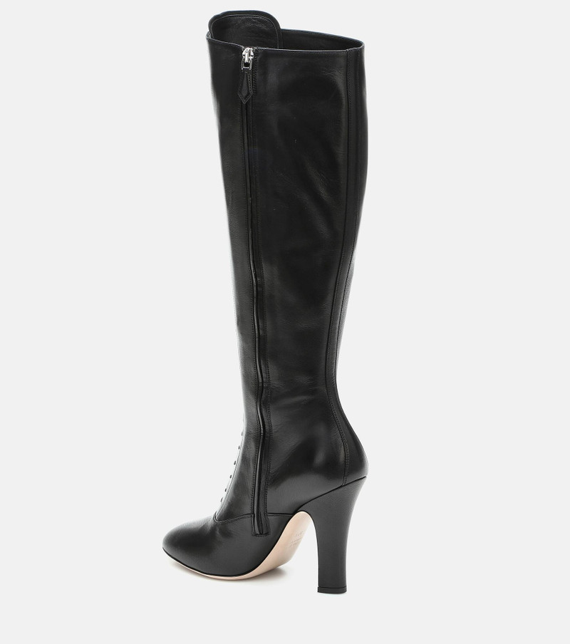 Miu Miu Leather knee-high boots outlook