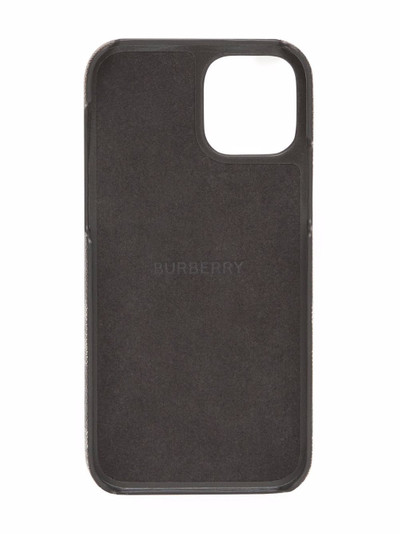 Burberry checked iPhone 12 Pro phone case outlook