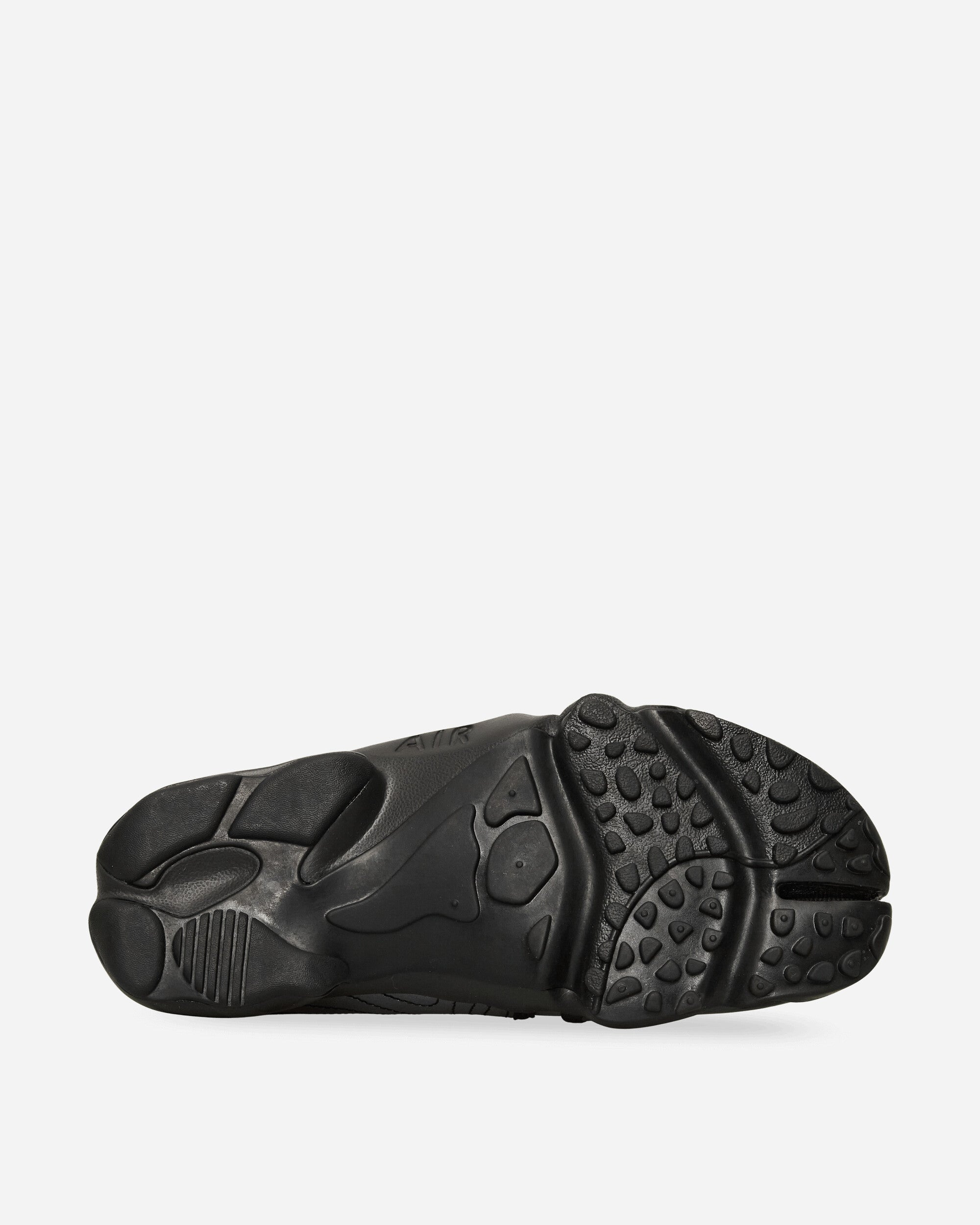 Women's Air Rift Leather Sandals Metallic Silver / Black - 5